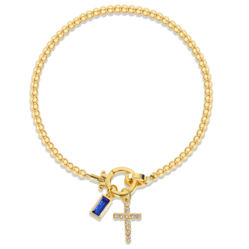 Pulsera con piedra de nacimiento Lumière