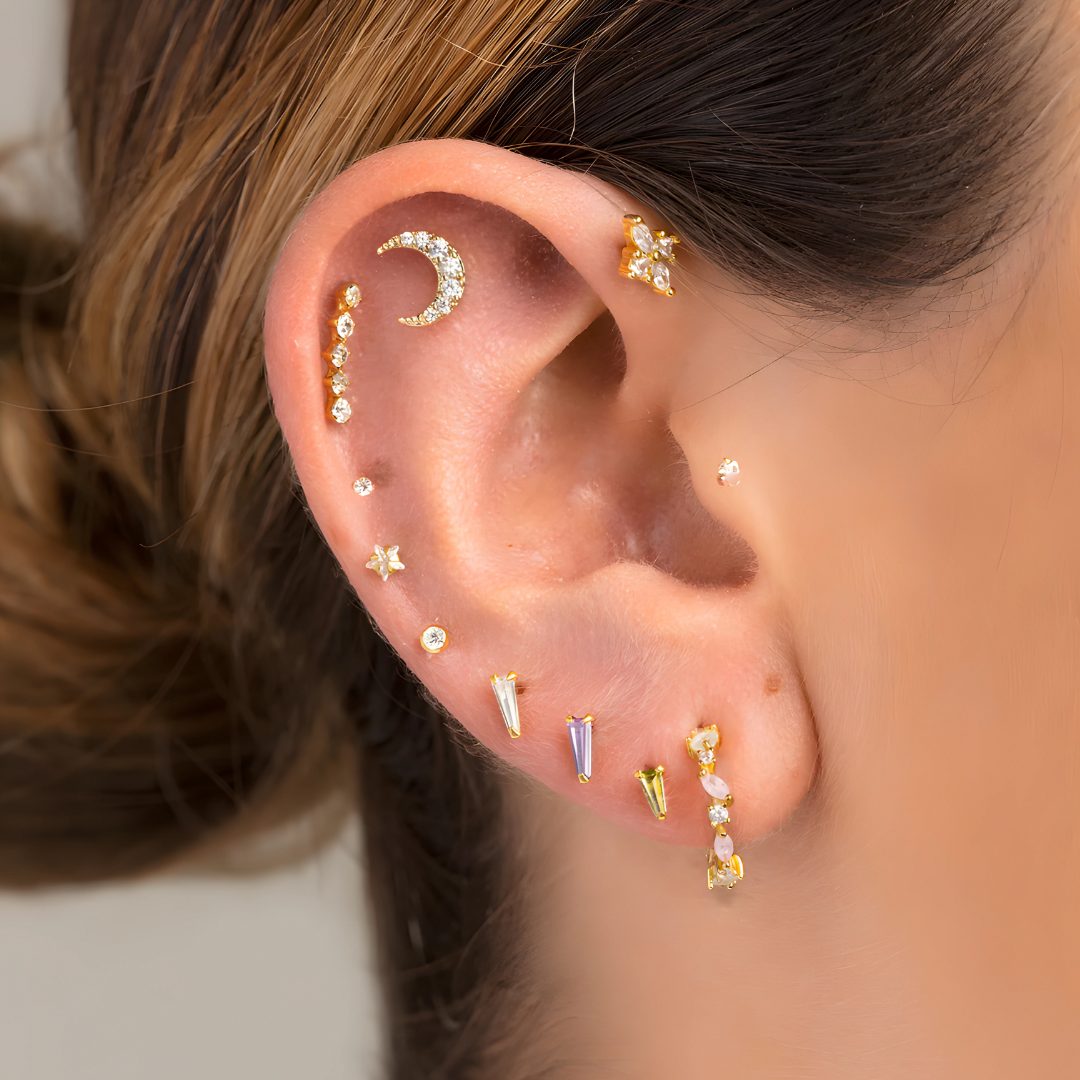 Aretes Mini Luna