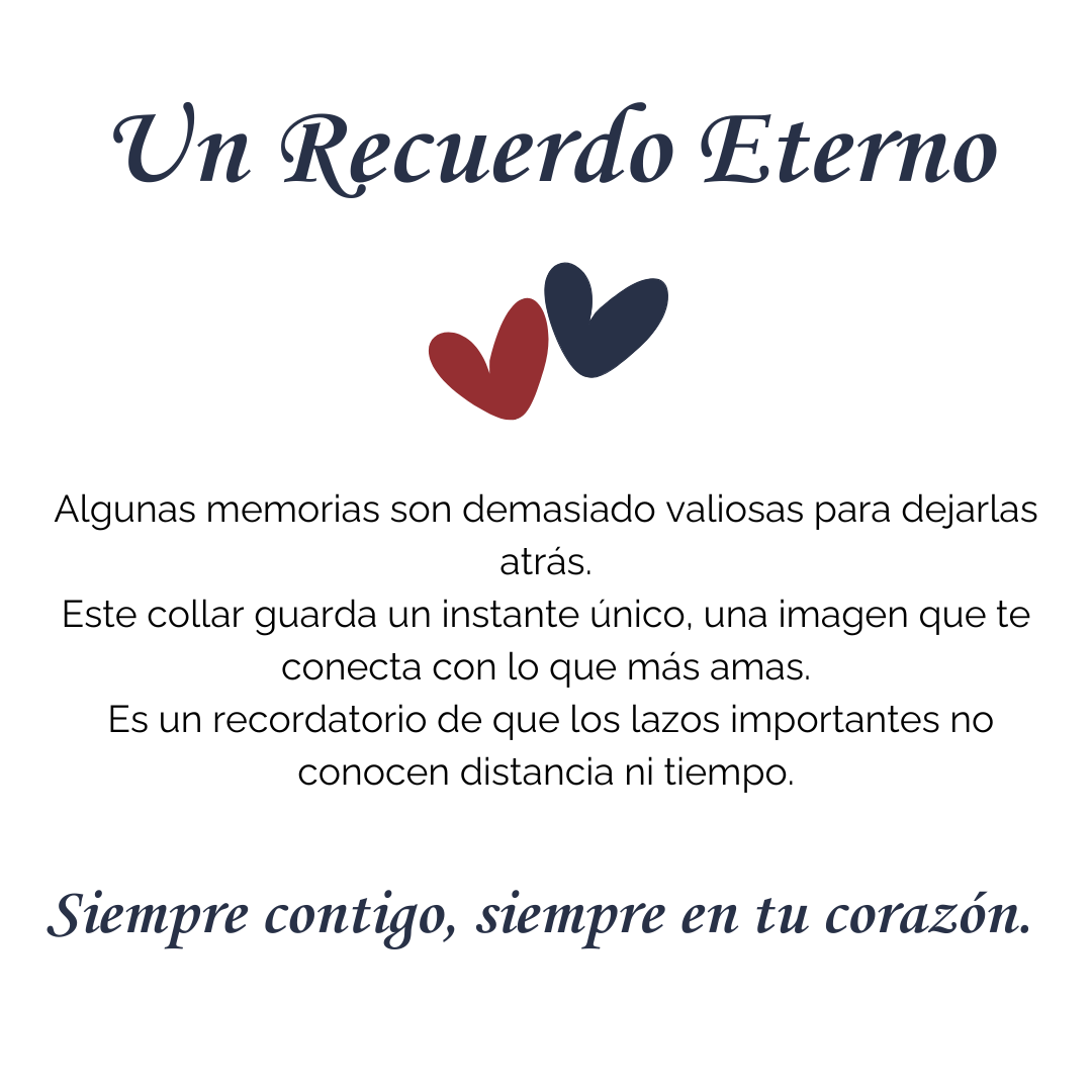 Collar Corazón de Recuerdos