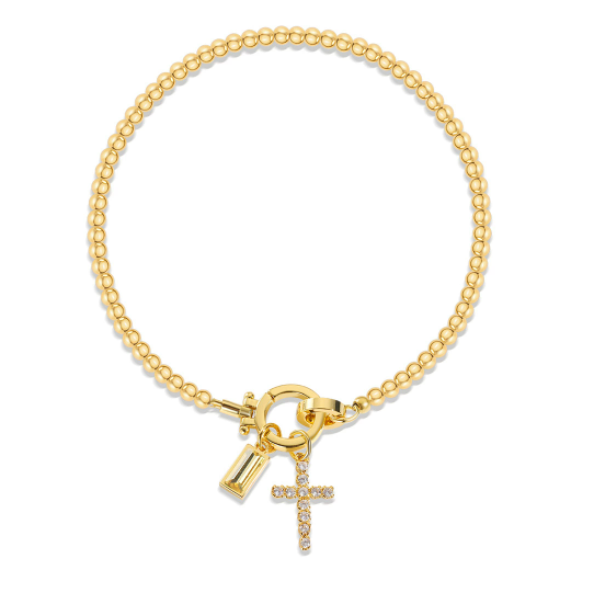 Pulsera con piedra de nacimiento Lumière