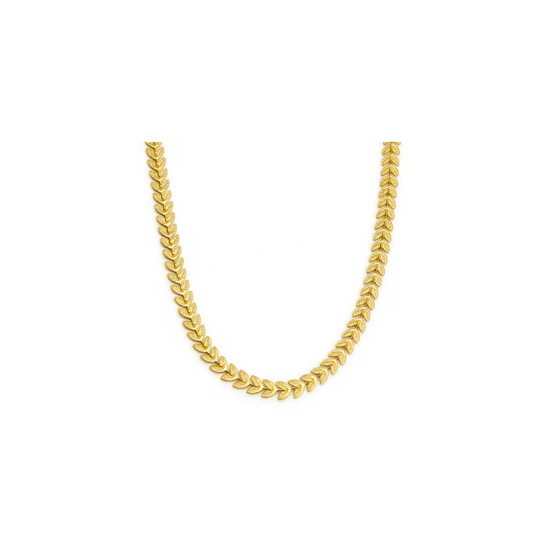 collar de corona de laurel