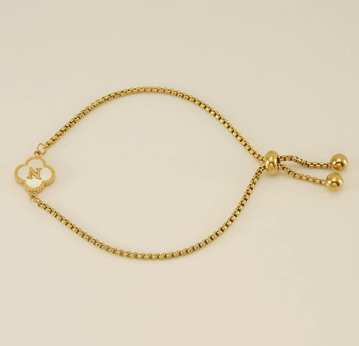 Lettre d'Or – Pulsera personalizable 