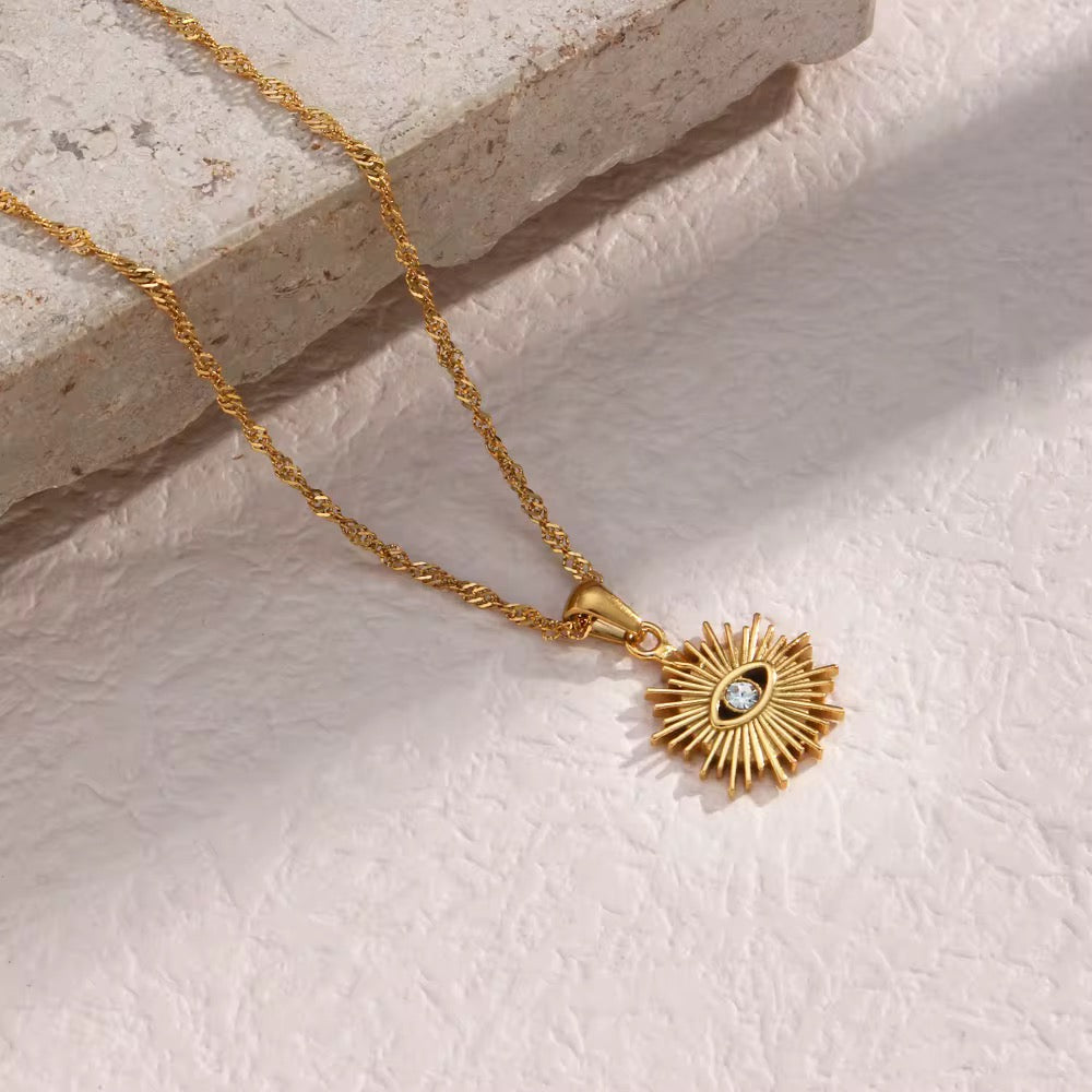 Collar de ojo de sol