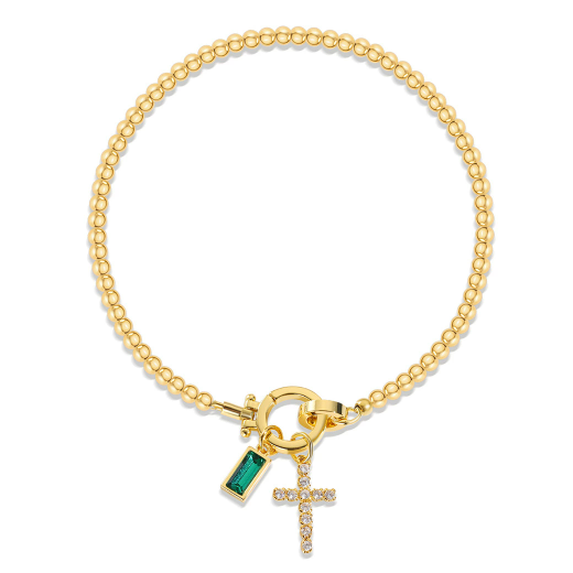Pulsera con piedra de nacimiento Lumière
