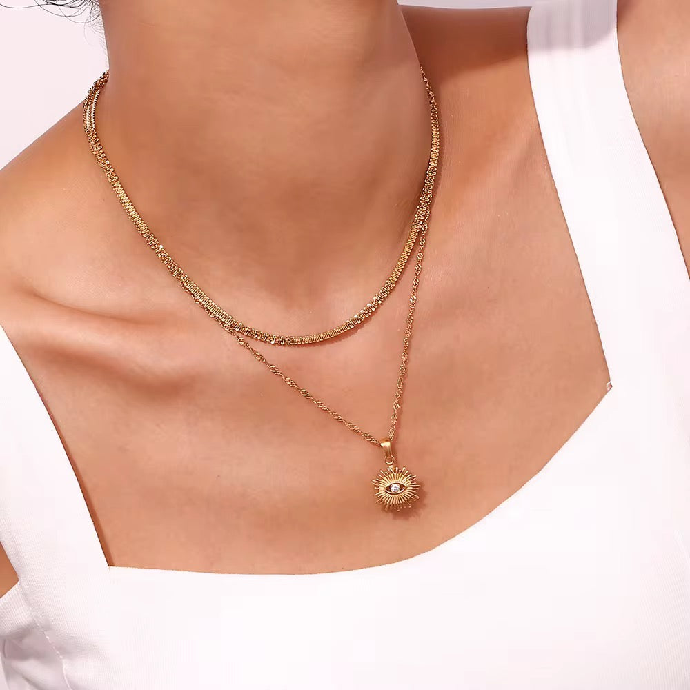 Collar de ojo de sol