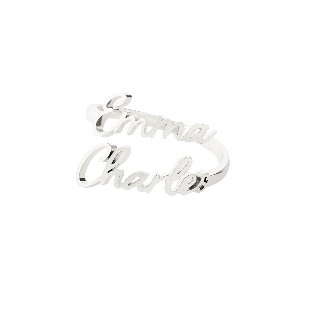 Anillo con nombre personalizado