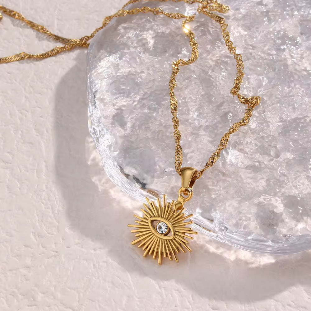 Collar de ojo de sol