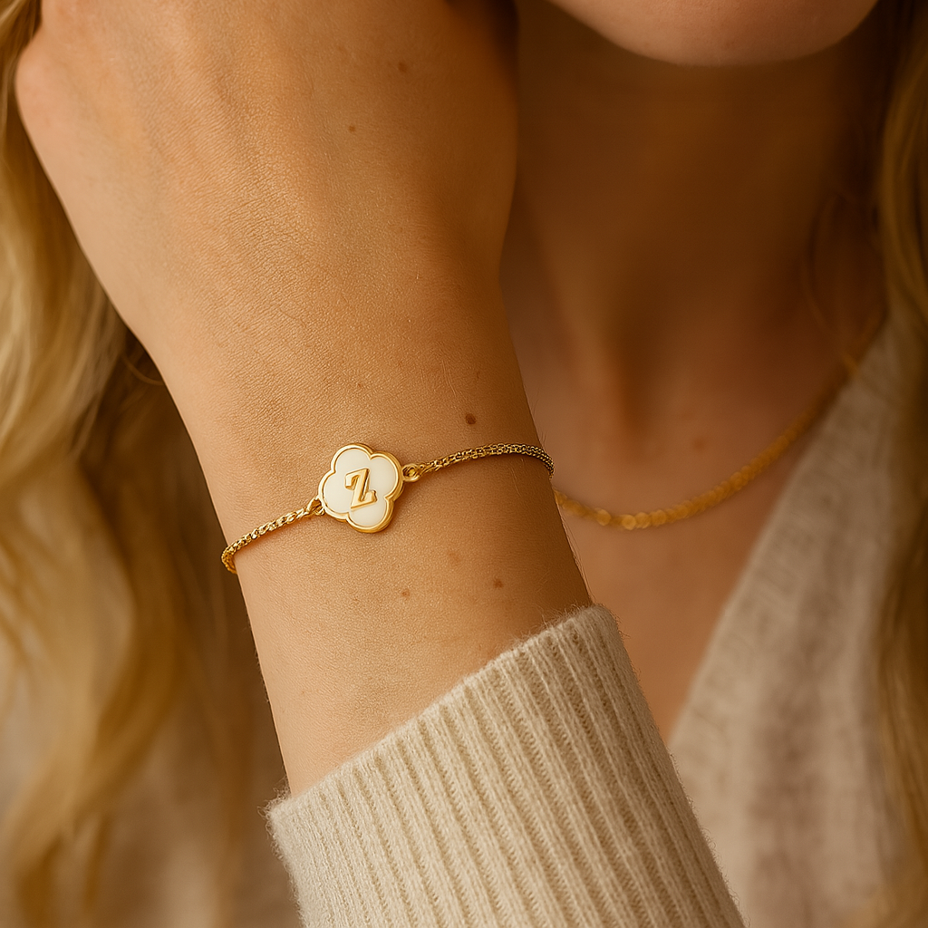 Lettre d'Or – Pulsera personalizable 