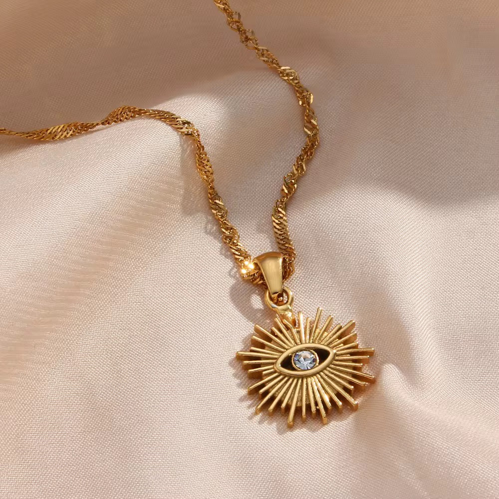 Collar de ojo de sol