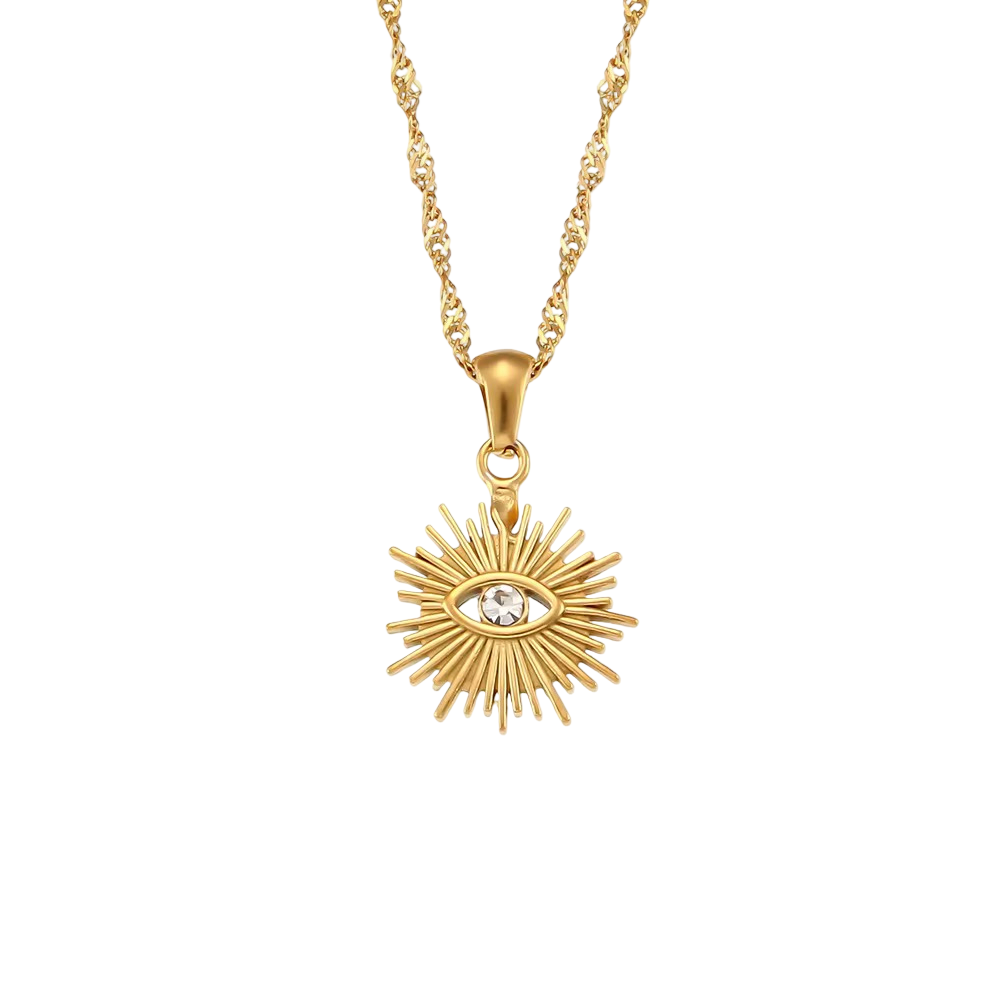Collar de ojo de sol