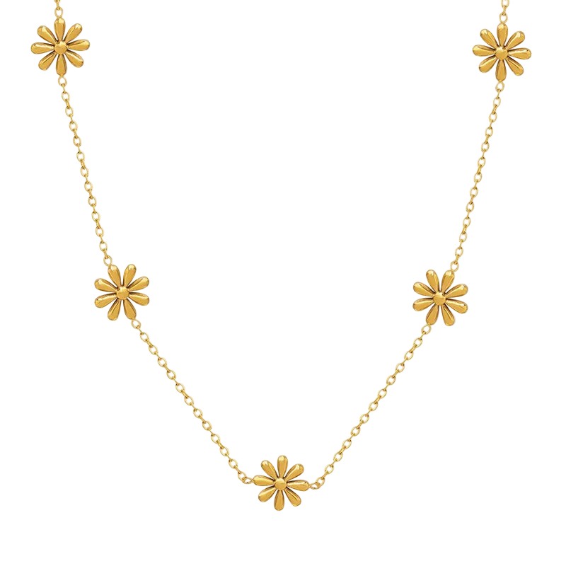 Collar floral Chanson