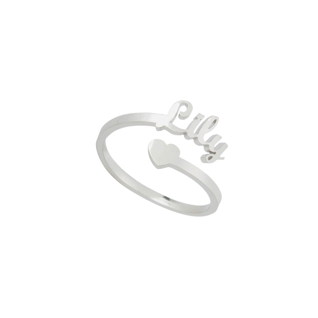 Anillo con nombre personalizado