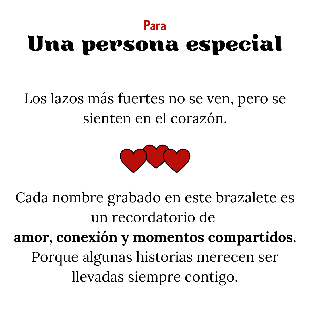 Pulsera Mi Historia