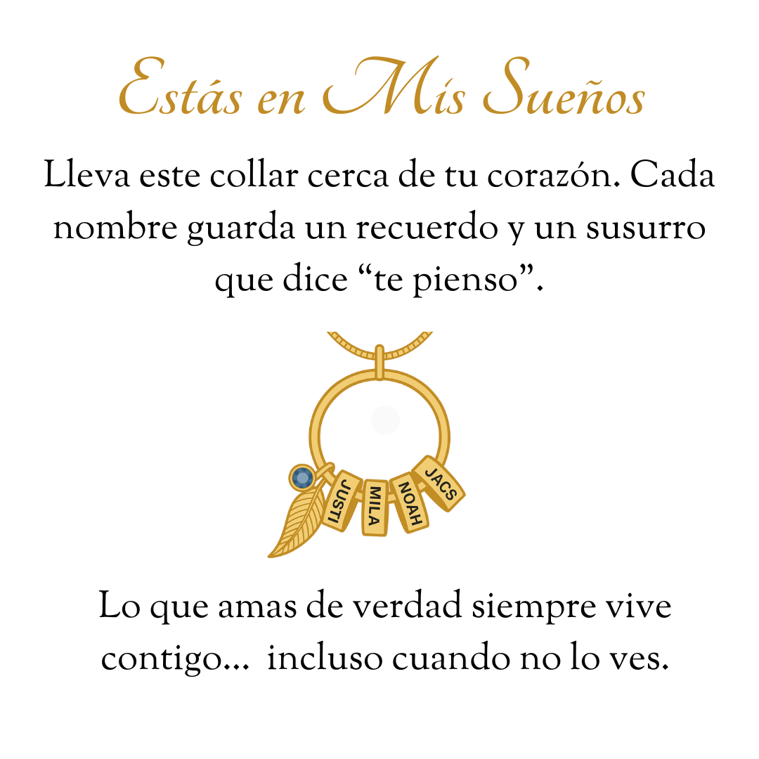 Collar Estás en Mis Sueños