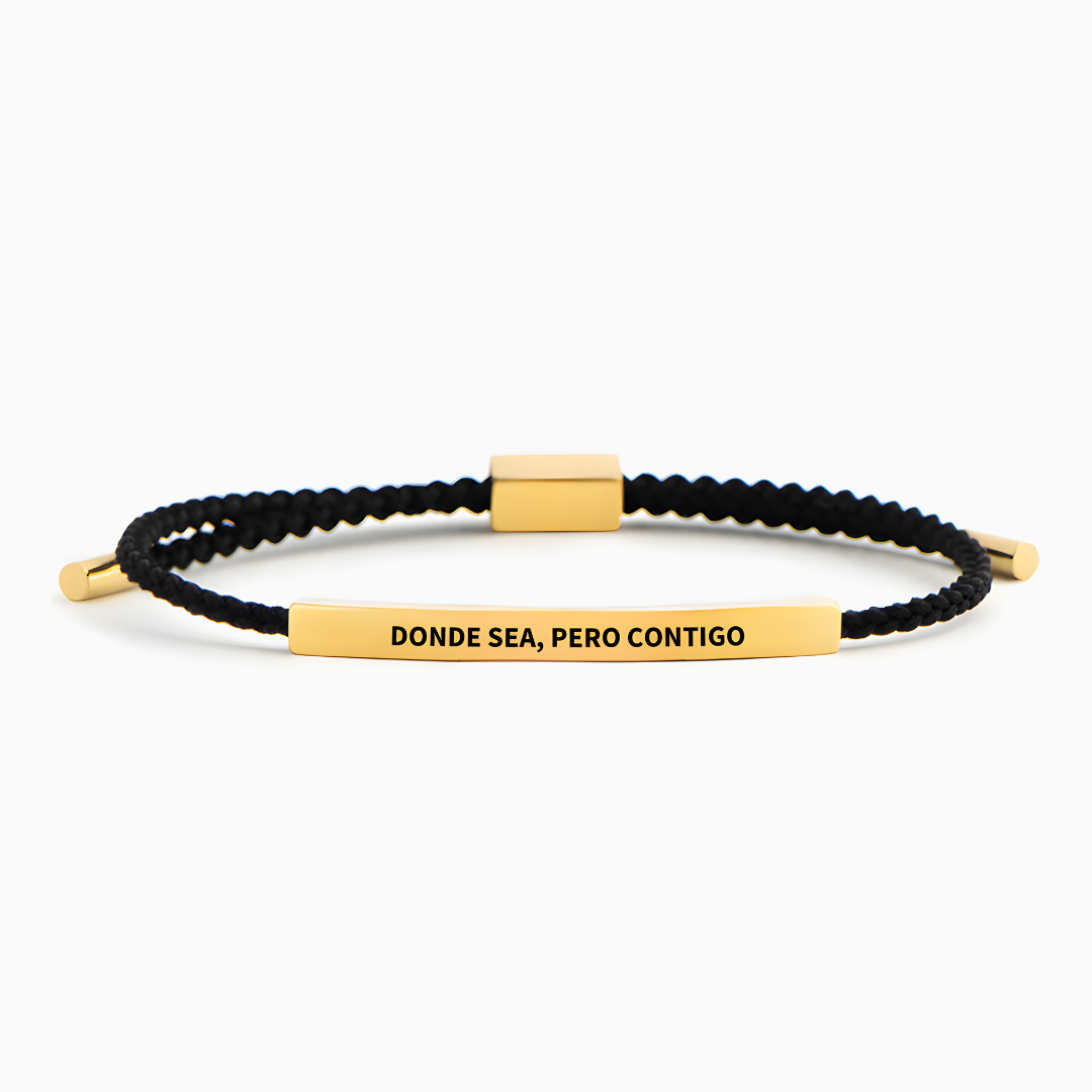 Pulsera Donde sea, pero contigo