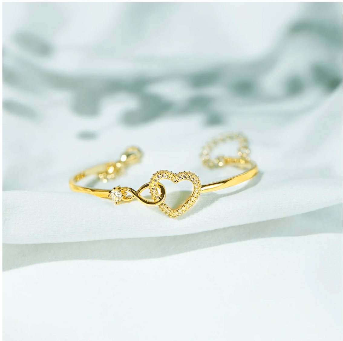 Pulsera Corazón Infinity