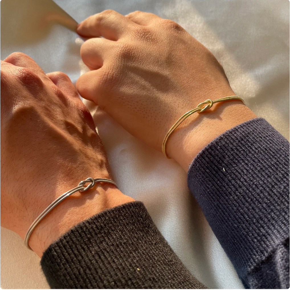 Pulsera Nudo Eterno - Tú y Yo